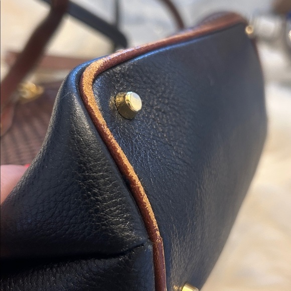 BALLY Black and Brown Woven Handbag - Picture 5 of 16